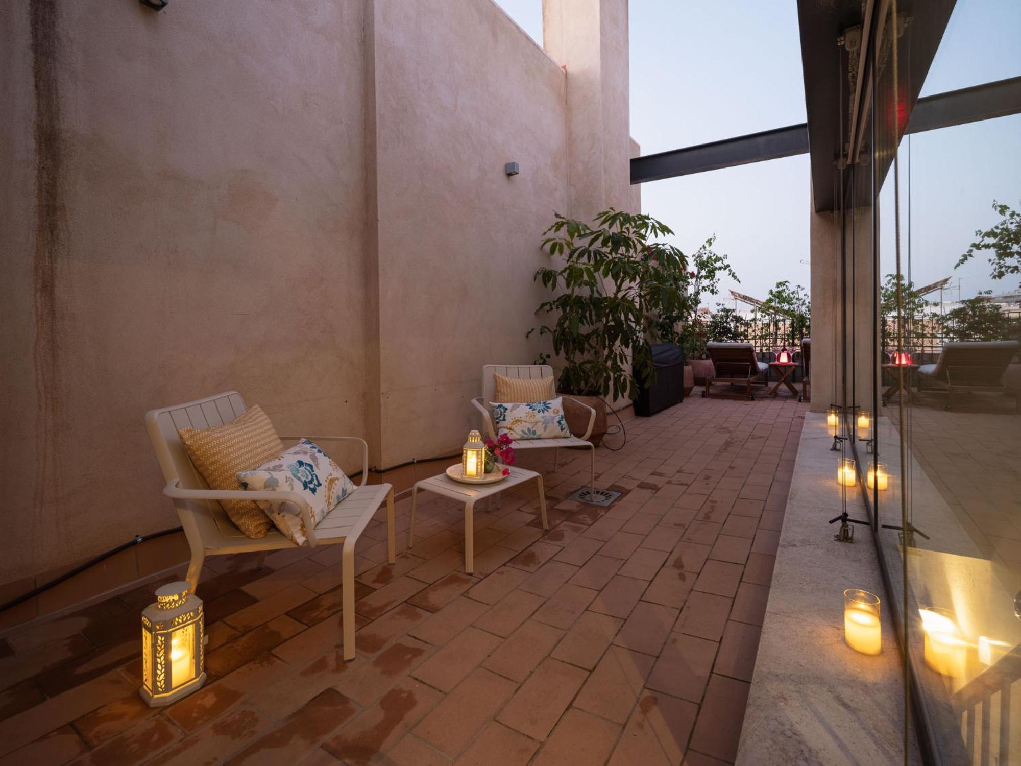 Terra Triana Apartments Sevilla Bagian luar foto