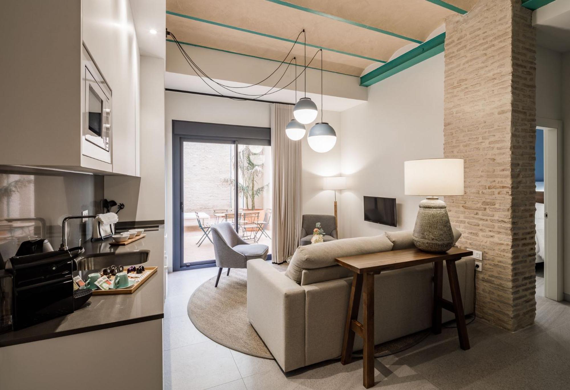 Terra Triana Apartments Sevilla Bagian luar foto
